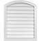 Ekena Millwork Arch Top Surface Mount PVC Gable Vent: Functional, w/ 2"W x 2"P Brickmould Sill Frame, 26"W x 32"H GVPAR26X3203SF - alternate 1